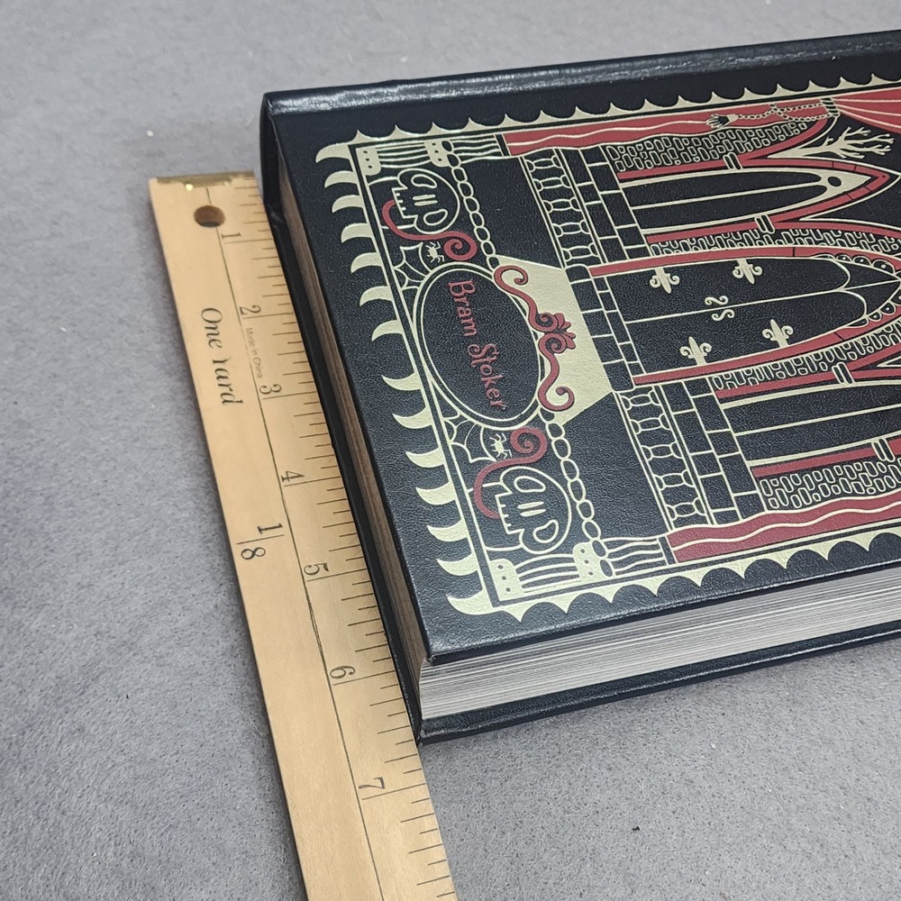 Barnes & Noble Dracula and Other Horror‎ Classics Bram Stoker Leatherbound Black - Picture 9 of 10